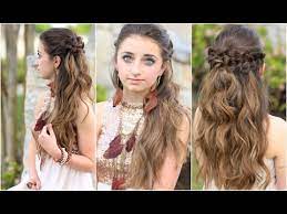 Braided Half Up Hairstyles For Prom Youtube