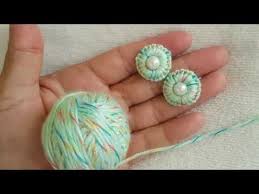 Handembroidery Parmakta Incili Dugme Yapimi Bebek Yeleklerinde Kullanilr Hand Knitted Button Making Youtube Bebek Yelek Bebek Giysi Desenlerleri Orgu