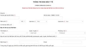 Hướng dẫn khai báo y tế dành cho người nhập cảnh vào việt nam. Khai Bao Y Táº¿ Online Khi Ä'áº·t Ve May Bay