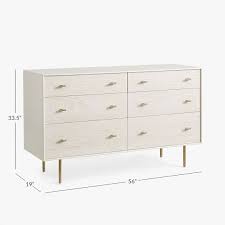 At west elm, we take great pride in the quality of our merchandise. West Elm X Pbt Modernist 6 Drawer Wide Dresser Pottery Barn Teen