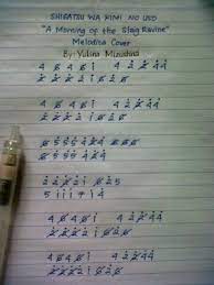 Not Angka Lagu Orange