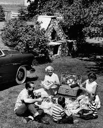Black And White Family Photos Old Pin By Ashley Riley On Nostalgia Retro Family Picnic Photo Picnic