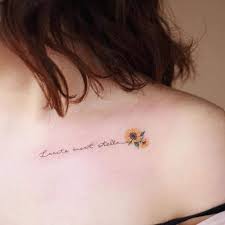 40 Stylish Design Ideas For Flower Tattoo Page 7 Of 42 Lovein Home Sunflower Tattoo Shoulder Dainty Sunflower Tattoo Sunflower Tattoo Small
