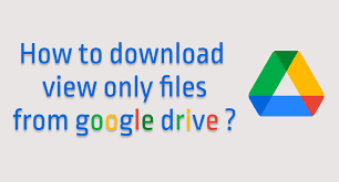 Oct 21, 2021 · by opening the presentation across your google slides through google drive, access the image present across the presentation. How To Download Protected View Only Files From Google Drive
