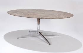 Florence Knoll Marble Top Oval Dining Table Marble Top Dining Table Dining Table Marble Oval Table Dining
