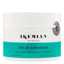 Here's how to deep condition curly hair. Ikemian Hello Gorgeous Deep Conditioning Curl Treatment 200 Ml Baslerbeauty