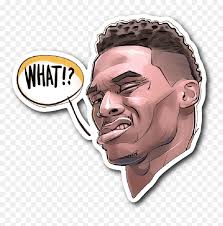 Russell westbrook responds to a seemingly stupid reporter question. Brodie Meme Vinyl Sticker Hoop Merch Png Vinyl Meme Russell Westbrook What Png Transparent Png Vhv