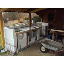 Outdoorkuche Gemauert Mit Einbau Gasgrill Und Monolith Baubericht