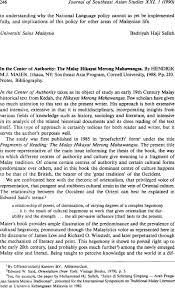 Yusry abdul halim produced by : Malaysia In The Center Of Authority The Malay Hikayat Merong Mahawangsa By Hendrik M J Maier Ithaca Ny Southeast Asia Program Cornell University 1988 Pp 210 Notes Bibliography Journal Of Southeast