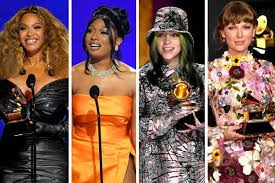 Billie eilish, harry styles, kanye west and megan thee stallion have all emerged winners at this year's socially distanced ceremony. M2py5ahxzkksvm