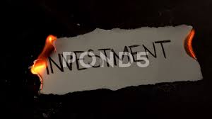 Investment Word Written On White Paper Burns Fire With Smoke And Ashes On Black Stock Footage Ad White Paper Burns Investment In 2020 Investing White Paper Words