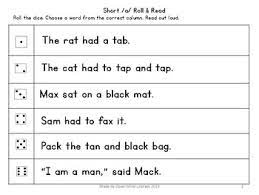 Short a word families distance learning packets. Short Vowel Cvc Words Roll Read Sentences Phrases Tpt