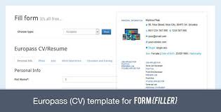 Europass austria folder in german de. Europass Cv Template For Formfiller By Munka123 Codecanyon