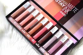For easy removal, use with maybelline's superstay eraser lipstick remover. Maybelline Superstay Matte Ink Un Nudes Review And Swatches Of The Entire Collection Mybeautyfavs