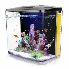 Freesea 1 4gallon Betta Aquarium Fish Tank Starter Kits With Led Pump By Freesea Betta Fish Tank Betta Aquarium Fish Tank Lights