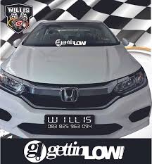 Check spelling or type a new query. Jual Stiker Kaca Depan Mobil Jdm Style Gettinlow Get In Low Di Lapak Willis Bukalapak