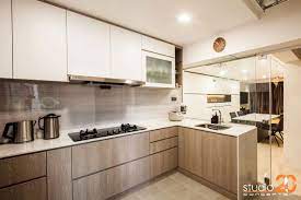 Maybe you would like to learn more about one of these? 8 Ways To Do A Semi Open Kitchen In Your Hdb Kitchen Interior Design Modern Interior Design Kitchen Semi Open Kitchen