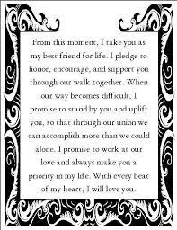 The first part of the covenant is known as the promised land and can be found in genesis 12:1, where abraham is called by god to leave ur and go to a place known as canaan. Romantic Wedding Vows Examples For Her And For Him Weddinginclude Romantic Wedding Vows Wedding Vows Examples Nontraditional Wedding Vows