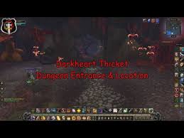 Darkheart thicket is a linear dungeon with some occasionally punishing trash packs that should be handled accordingly. Darkheart Thicket Dungeon Entrance Location World Of Warcraft Legion Youtube