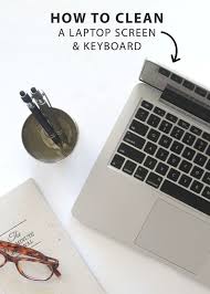 How To Clean A Laptop Screen Keyboard Trackpad And Charging Cable Using Ingredients You Already Have At Home Like I Clean Laptop Screen Laptop Screen Laptop