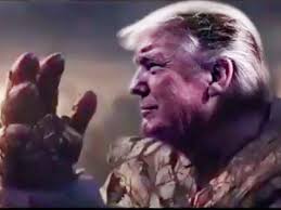 His towering frame, realized in marvel's comics and films, is as imposing as his desire for power and reign over all realms. Dr D S Column When Thanos Was Ashamed Of Being Associated With Trump The Economic Times