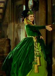 Vivien Leigh As Scarlett O Hara In Gone With The Wind In This Scene She Is At The Horse Jail In Her G Gone With The Wind Hollywood Costume Scarlett O Hara