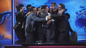A description of tropes appearing in daily show with jon stewart. Jon Stewart Daily Show Finale Spotlights Staff Not Self Variety