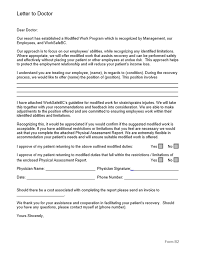 Question & answer employer guide: Form B2 Letter To Doctor Modified Work Go2hr