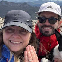 With dog housemates in Delbrook, North Vancouver, Metr...