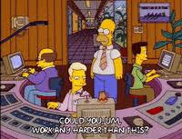 Check spelling or type a new query. Homer Simpson Work Gif Find Share On Giphy