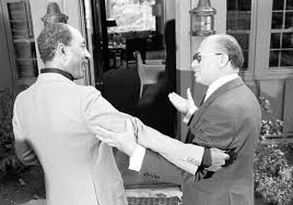 Sadat proposed that egypt would reopen the suez canal if the israel defense forces (idf) pulled back from the canal's east bank and later agreed to a timetable for further withdrawals. Sadat And Begin The Peacemakers