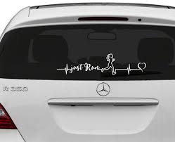 Just Run Heartbeat Runner S Vinyl Decal Sticker Running Etsy In 2020 Vinyl Decals Car Decals Vinyl Vinyl Decal Stickers