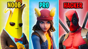 For whatever reason, players seem to love to torture themselves with a high degree of. Noob Vs Pro Vs Hacker Fortnite Funny Moments 20 Youtube