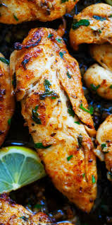 Garlic Butter Chicken Tenders Chicken Tender Recipes Easy Chicken Recipes Easy Chicken Dinners