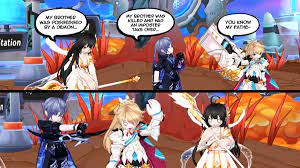 Elsword on X: Ara and Noah are no strangers to losing their brothers. As  for Chung...time and place friend. Time and place. t.coNs405DecgN   X