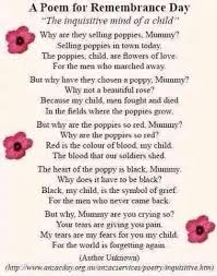 Poppy Poem For Children Remembrance Poems Remembrance Day Remembrance Day Art