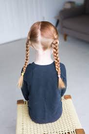 Short hair in the dutch braid style is another highlight here. My 11 Go To Easy Little Girl Hairstyles Everyday Reading