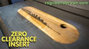 Making Zero Clearance Insert For Dewalt Dw745 Tablesaw Dewalt Paulk Workbench Wood Pallets