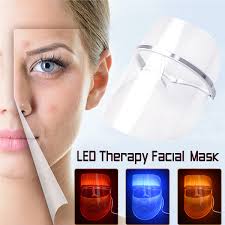 3 Colors Led Light Therapy Face Mask