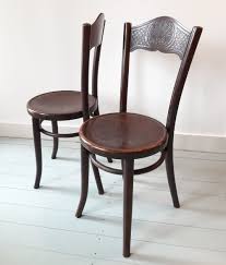 For Sale Pair Of Dining Chairs By Jacob Kohn Josef Kohn For Thonet Mundus 1920s Dining Chairs Chair Dining