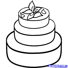 Designing A Wedding Cake How To Draw A Wedding Cake Step By Step Food Pop Culture Free Wedding Cake Drawing Cake Drawing Simple Wedding Cake
