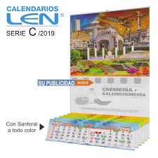 Dove seguirlo in tv e in streaming. Calendario De Papel Con Varilla Y Santoral De 39 9 X 78 6 Cm Len 2019