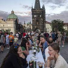 The current population of czechia (czech republic) is 10,727,688 as of friday, june 11, 2021, based on worldometer elaboration of the latest united nations data. Czech Republic Scraps Face Mask Rule As Prague Hosts Outdoor Party Czech Republic The Guardian