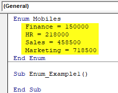 Vba Enum Step By Step Examples To Use Vba Enumerations