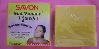 Savon Correcteur Universel Teint Banane 7 Jours A La Vitamine E