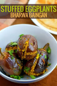 Stuffed Eggplant Recipe Bharwan Bhaingan Recipe Recipes Eggplant Recipes Indian Food Recipes Vegetarian