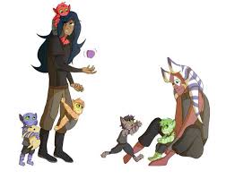 Mira S Babysitting Smol Lasat Babies How Cute Star Wars Memes Star Wars Ships Star Wars Fans