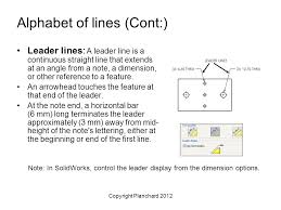 Start studying alphabet of lines. Copyright Planchard 2012 Alphabet Of Lines And Precedence Of Lines Stephen H Simmons Tdr Ppt Download