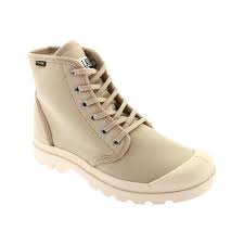 palladium pampa hi originale boot size 105 m saharaecru canvas