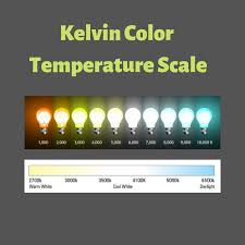 The kelvin is the base unit of temperature in the international system of units (si), having the unit symbol k. Kelvin Color Temperature Scale Explained The Kelvin Color Temperature Scale Is Used To Describe The Way Variou Color Temperature Scale Kelvin Color Temperature